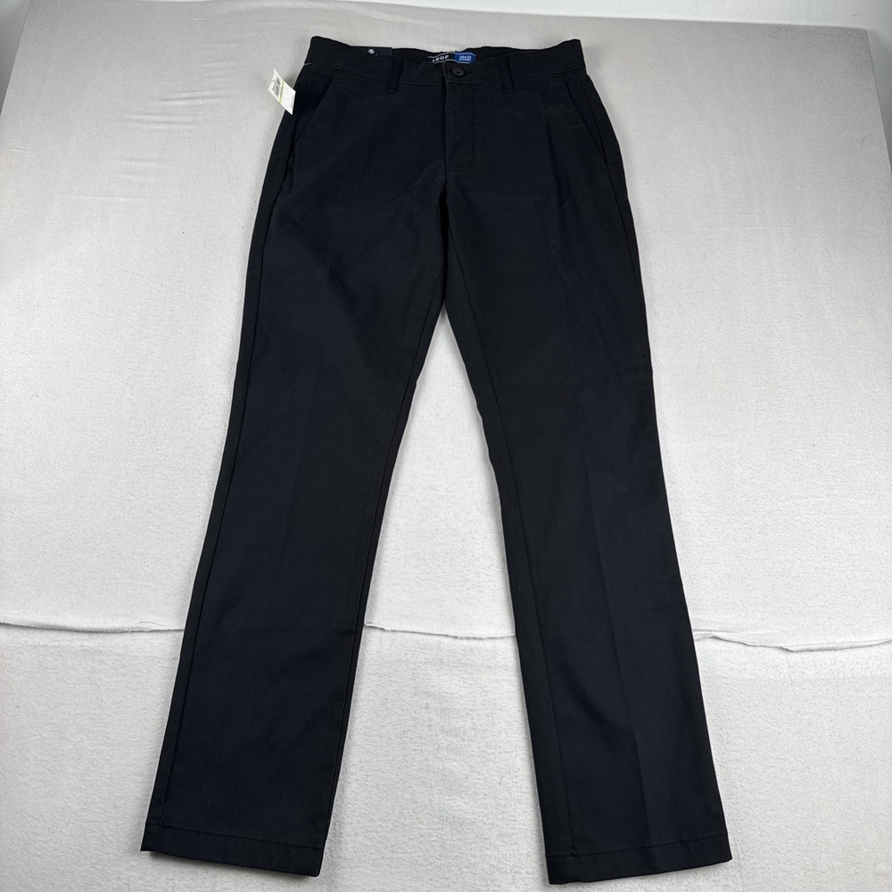 New! Izod Performance Stretch Mens Straight Fit Chino Pant 30*32 Casual